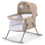 Kahjustatud pakendiga toode. Beebivoodi-h&auml;ll Kinderkraft Lovi, beige