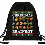 Must "brainrot" disainiga kott-seljakott lastele