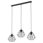 TK Lighting rippvalgusti DIAMOND NEW BLACK 6203