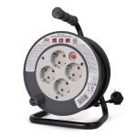Pikendusjuhe alusega Entac 10m 4 pistikupesaga 2300W IP20