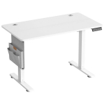 K&otilde;rgust reguleeritav kirjutuslaud 60x120x72-120 cm Valge
