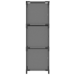 vidaXL hoiukapp kolme kangast sahtliga, hall, 34 x 34 x 101 cm, teras