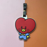 1tk BT21 Multifilm Anime Pagasi Silt, V&auml;ike Ripats Dekoratiivne Silt, Triu&scaron;is - 01