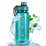Ecarla veepudel sportimiseks, kerge, sobib j&otilde;usaali, fitnessi jaoks, 600 ml, sinine