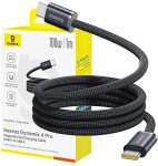 Baseus Dynamic 4 Pro Usb-c 100w 1m kaabel, must