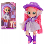 Cry Babies Bff Katie nukk 20cm, seeria 4, roosad juuksed, aksessuaarid