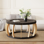 Kohvilaud, puidust, 90x90x43 cm, 50 kg, 1 tk