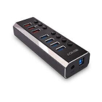 USB jaotur - LINDY 4-pordiline USB 3.0 jaotur 3 kiire laadimise 3.0 pordiga