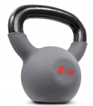 Hop-sport kettlebell 8kg, hantel, malmkaal, raskus crossfit treeninguteks, tugev