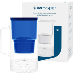 Wessper Aquamax Crystalline sinine filtrikann + 1 filter
