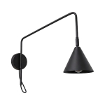 Sollux Lighting seinavalgusti Nox 1, must