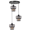 Opviq rippvalgusti 9038-3, must