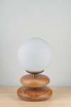 Asir laualamp 8901-7, pruun/valge