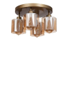 Opviq laelamp 9016-4, kuldne/pruun