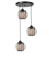 Opviq rippvalgusti 9042-3, must
