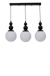 Opviq rippvalgusti 9052-5, must/valge