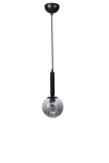 Opviq rippvalgusti 9059-1, must/hall