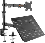 Monitori hoidja Monitori ja s&uuml;learvuti hoidik Redbat RBMDM001B-LT, Monitoriaus ir ne&scaron;iojamojo kompiuterio laikiklis Redbat RBMDM001B-LT