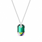 H&otilde;bedane ripats &bdquo;Symbiosis (Emerald Scarabaeus Greeen)&ldquo; Swarovski&reg; kristallidega