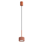 Sollux Lighting riputatav valgusti Aura 1, punane