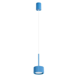 Sollux Lighting rippvalgusti Aura 1, sinine