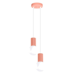 Sollux ripplamp Halo 2P, roosa