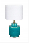 Laualamp Markslojd Cous, 1x60w E27, valge/t&uuml;rkiissinine