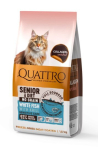 Quatto dieettoit / vananevate kasside toit valge kala ja krilliga, 1,5 kg