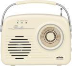 Retro multifunktsionaalne Bluetooth-raadio, USB/DC, beež