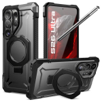 SUPCASE UB GRIP magnetiline &uuml;mbris MagSafe'ile Samsung Galaxy S26 Ultra must