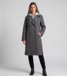 Hailys Naiste mantel IV44IE JK*01, tumehall