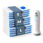 Vaakumkottide komplekt elektrilise USB-pumbaga, 13 osa (4L + 4M + 4S)