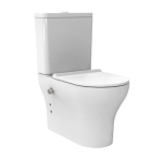Kompaktne WC BIEN Sanyo Oval bideefunktsiooniga &ndash; 81 &times; 35,5 &times; 62 cm, valge