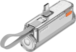 Akupank Sharge akupank Flow Mini 2 Pro 5800 mAh 22,5 W sisseehitatud USB-C-kaabliga