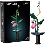 CaDA ehitusklotsid &bdquo;Lilled&rdquo; &ndash; lillekomplekt &bdquo;Floral Art Summer Song&rdquo;, 61,6 cm, C59024W, 755 osa, uniwersalny