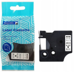 Laserprinteri kassett Dymo D1 45013 teip, valge, must tr&uuml;kkimine, 12mm x 7m