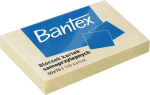 Liimiplaat 50x75mm kollane BANTEX