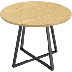 S&ouml;&ouml;gilaud, &uuml;mmargune, loft-stiilis, 100 cm, heledat puidutooni