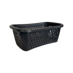 Jotta pesukorv Pola, 56x38x22 cm, 47 l, must