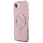 GUESS IML s&auml;deleva ringikujuline &uuml;mbris iPhone 16E-le ja MagSafe Elegantile
