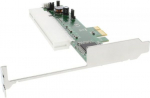 InLine PCI Interface Adapter to PCIe Interface Card use legacy PCI in modern PC (76616I)