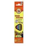 Koh-i-noor 3131 Triocolor v&auml;rvipliiatsid, 6 tk.