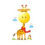 Milagro laste seinalamp Giraffe