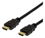 Deltaco HDMI-1010D-FLEX, HDMI, 1 m