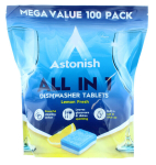 N&otilde;udepesumasina tabletid Astonish All In 1, 100 tk