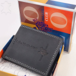 V&auml;ike nahast rahakott meestele Harvey Miller Polo Club