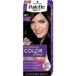 Kreemjas juuksev&auml;rv Schwarzkopf Palette Intensive Color Creme, N1 Black