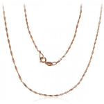 Punasest kullast kett Diamond Sky "Singapore VI", proov 585