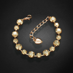 K&auml;ev&otilde;ru naistele DiamondSky &bdquo;Classic IV (Golden Shadow)&ldquo; Swarovski kristallidega