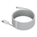 Baseus kaabel Simple Wisdom USB - Lightning 1,5 m 2,4A valge 2 tk